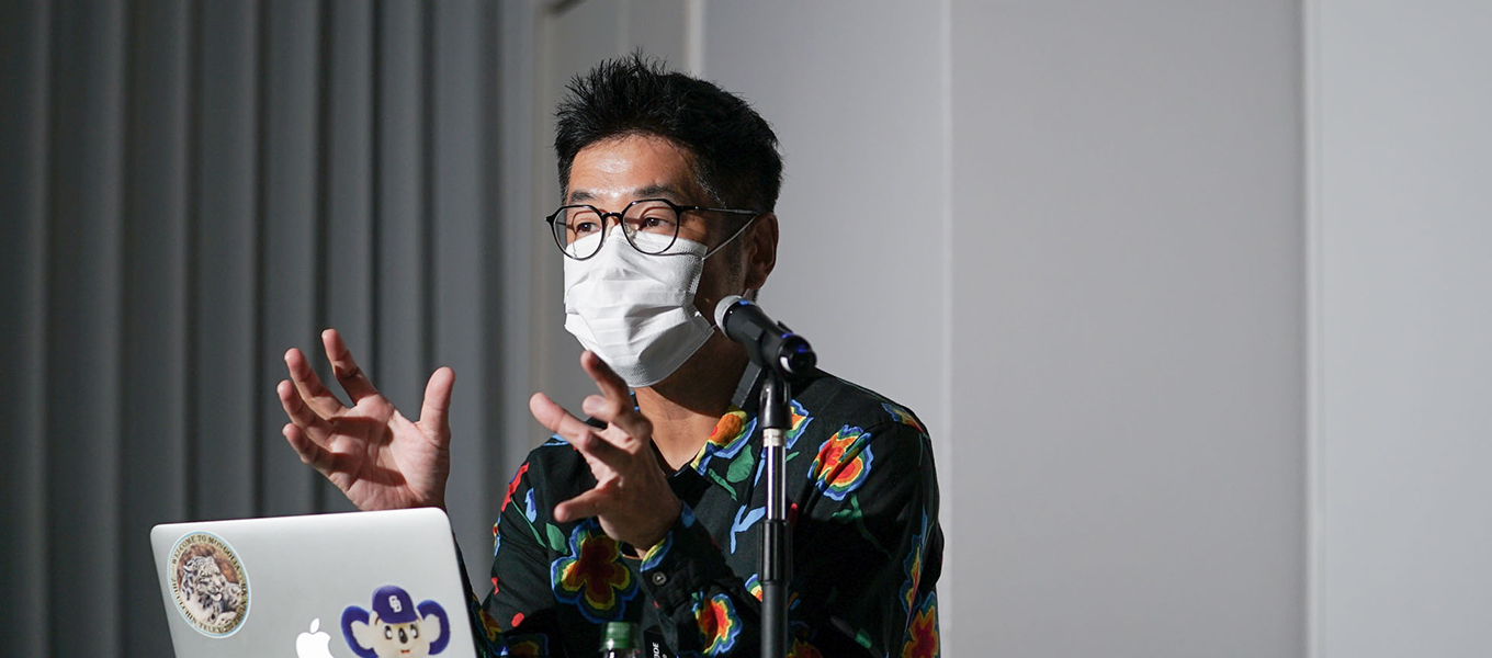 NPI卒業生 写真家・清水哲朗さんのスペシャルトークライブを開催しました