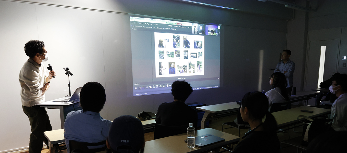 【授業情報】総合写真研究ゼミ、フォトアートゼミ2年生の合同講評会を実施！