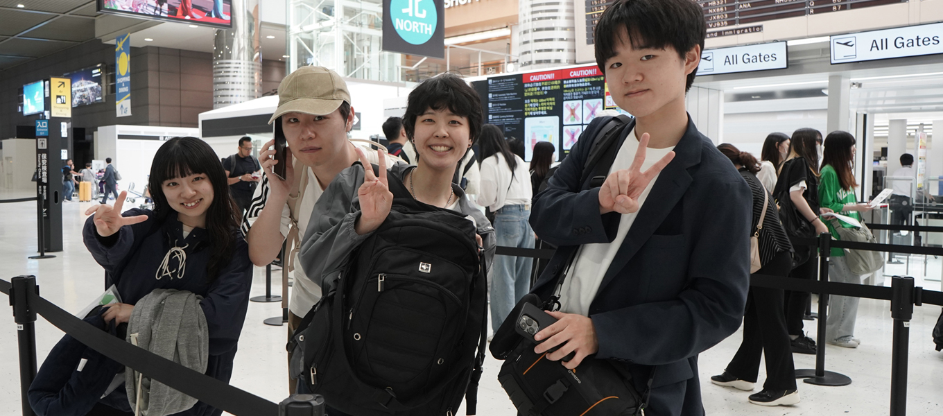 【学外イベント】コロナ明け4年ぶりの海外研修がスタートしました！