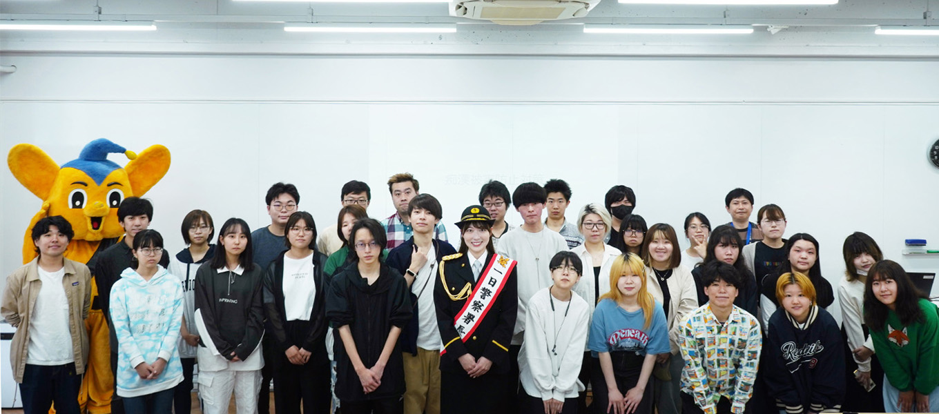 【学内イベント】警視庁渋谷警察署による痴漢撲滅の講習会を行いました！