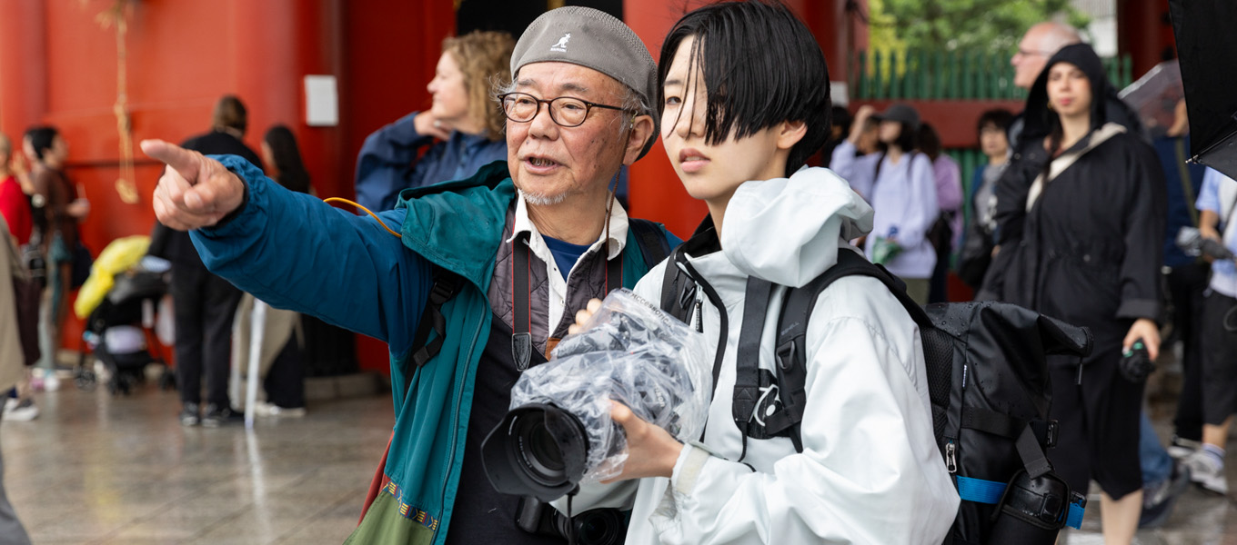 【学外イベント情報】1年生が撮影実習で三社祭に行きました！